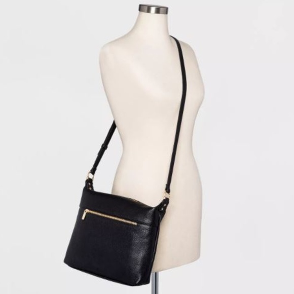 Soft Crossbody Bag - A New Day - Black - NWT - Picture 3 of 7